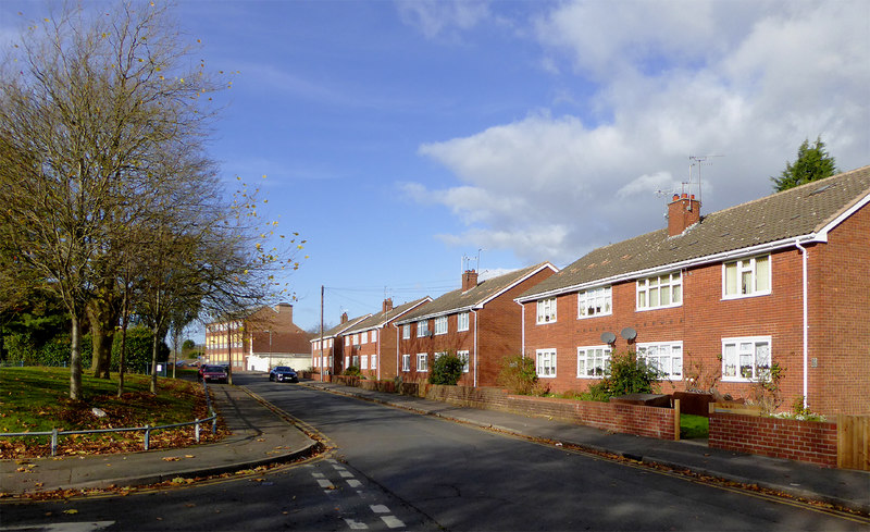 Housing in Greencroft, Bilston,... © Roger D Kidd :: Geograph Britain ...