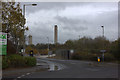 Road into the Asda depot