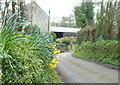 Bend in the road at Trewollack