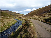 NH6019 : Track beside the Allt Uisg an t-Sidhein by Richard Law