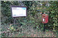 TM3671 : Sibton Green Village Notice Board & The Green Postbox by Geographer