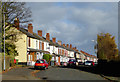 Terraced housing in Bilston, Wolverhampton