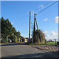 Fordham: the entrance to Trinity Hall Farm