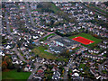 Castlehill Primary School from the air