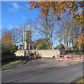 Exning: road works on Church Street