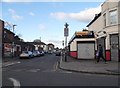 Plashet Road at the junction of Stukeley Road