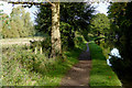 Canal south of Great Haywood in Staffordshire