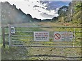 East Holme, warning signs