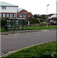 Marlpits Lane bus stop and shelter, Honiton