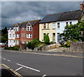 Houses and flats, Church Hill, Honiton