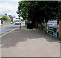 Gloucester Road direction and distances signs, Tutshill