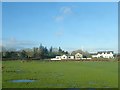 Modern houses on former railway land at Tullymurry