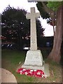 Barford St Michael Churchyard: war memorial