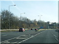 A627(M) slip road to the A663