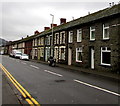 Long row of houses, Ynyswen Road, Ynyswen