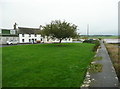 Green on the sea front, North Crescent, Garlieston