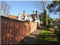 Path up from river by Toppesfield Hall, Hadleigh