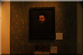 View of a portrait of William Morris in the William Morris Gallery