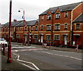 Three-storey and two-storey houses, Commercial Road, Newport