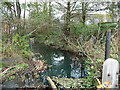 Paddle gear and weir on a Cromford Canal feeder stream