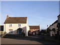 Modern houses in Mill Leat, Baltonsborough