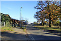 Road leading away from Bourne Park