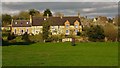 Across the meadow in front of St Botolph, Slapton