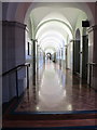 Long corridor, Britannia Royal Naval College 