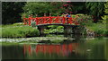 Henbury Hall Gardens near Macclesfield - Lake & ornamental bridge