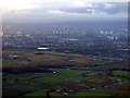 Millichen Road from the air