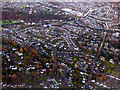 Milngavie from the air