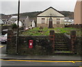 King George VI postbox in an Ynyswen Road wall, Ynyswen