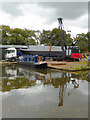 Boat yard at Teddesley near Penkridge, Staffordshire