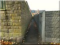 Footpath to New Street