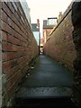 Footpath between the houses