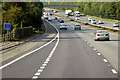 Westbound M56 near Preston on The Hill