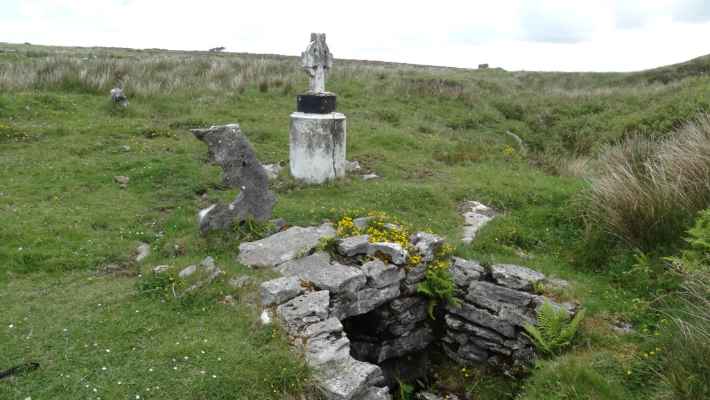 On The Burren - Holy Well on N spur from... © Colin Park :: Geograph ...