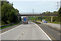 Westbound M56, Poplar Hall Lane Bridge