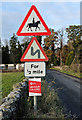 Road signs at Nisbet