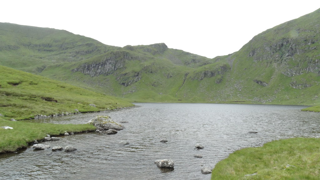 Lochan nan Cat - View towards col SW of... © Colin Park :: Geograph ...