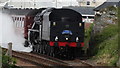 Jacobite Steam Train leaving Mallaig