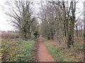 Former railway now cycle path