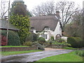 Thatched cottage at Braishfield