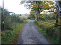 NS4605 : Lane to Dalcairnie, Dalmellington by Humphrey Bolton