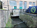 The River Meden flowing beneath Mill No.2