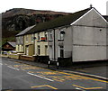 Brocks Terrace houses and bus stop, Trebanog