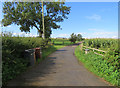 Driveway of Sandlands Farm on 08 September 2017