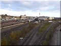 Railway and London Underground lines at Neasden