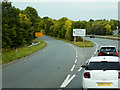 Westbound A55, Exit Sliproad at junction 33