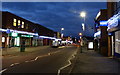 SP5697 : Christmas lights on Lutterworth Road in Blaby by Mat Fascione